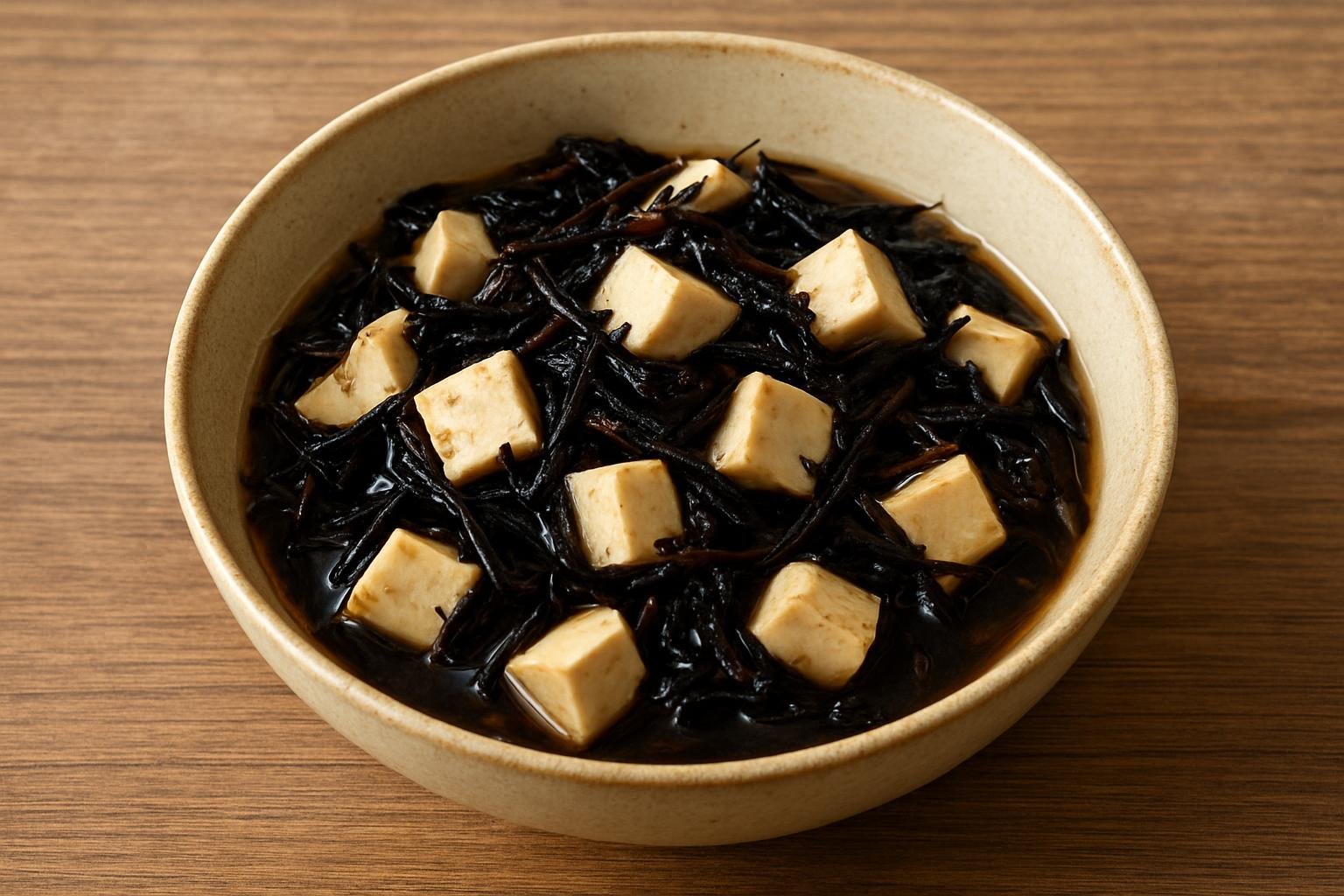 ひじきと豆腐のさっと煮