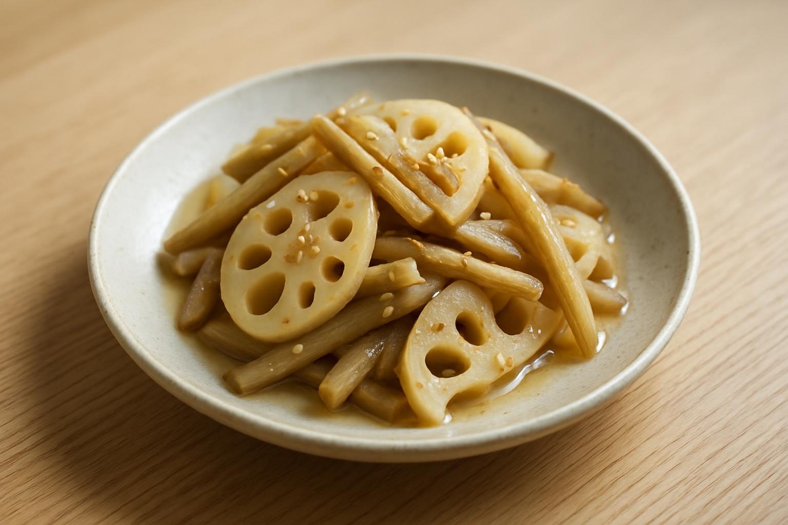 れんこんとごぼうの和風ピクルス