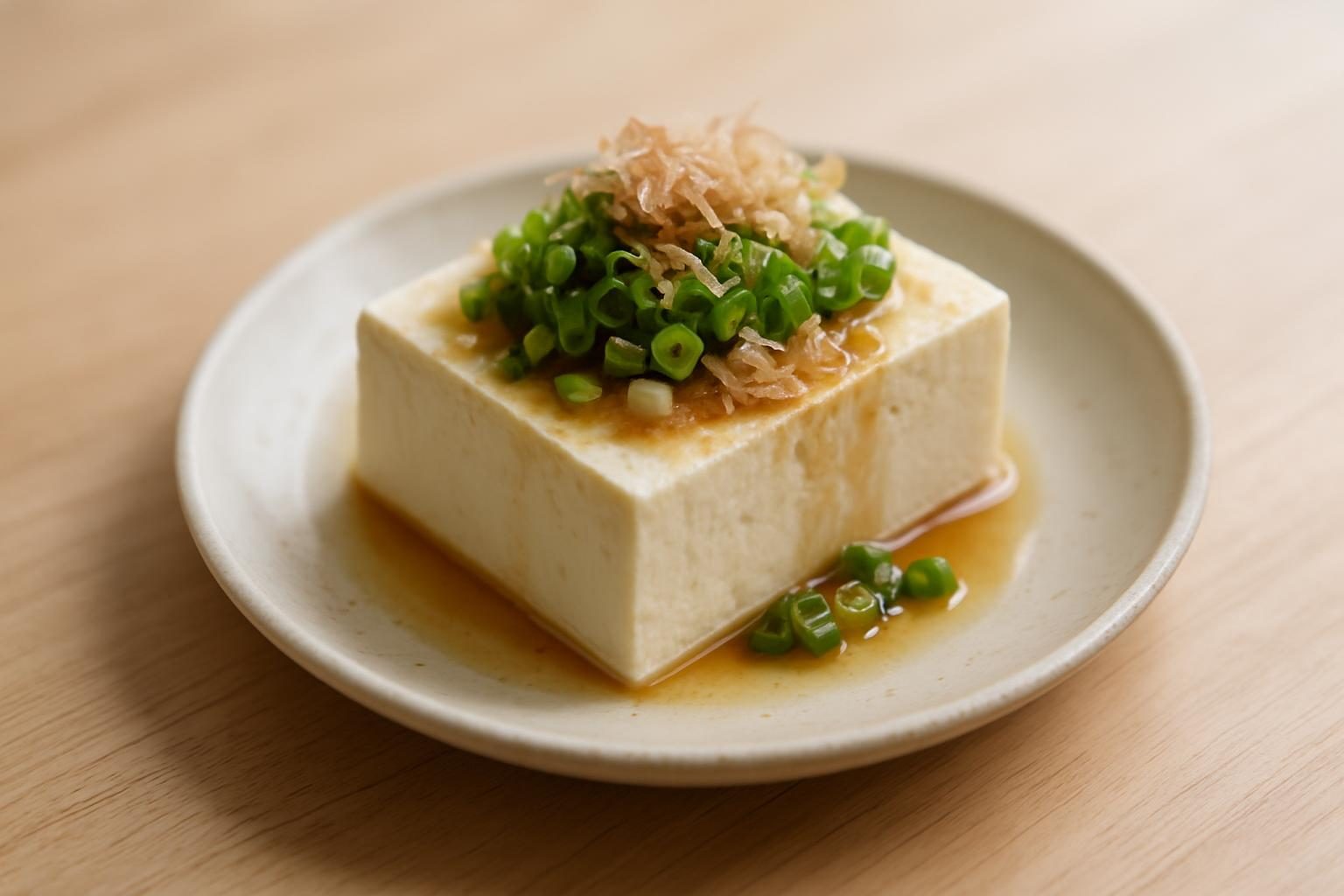 塩麹豆腐の冷奴
