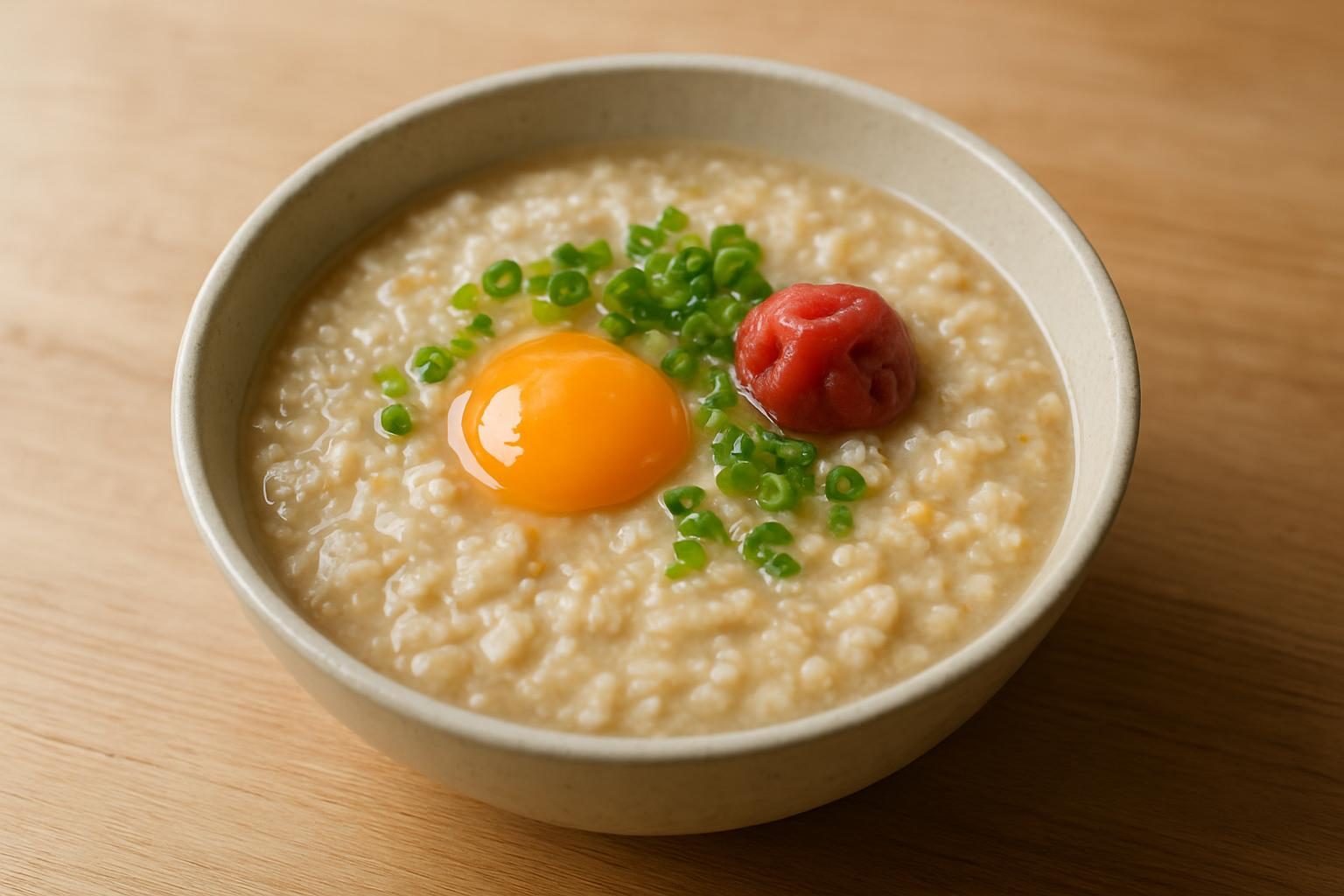 オートミールの和風お粥