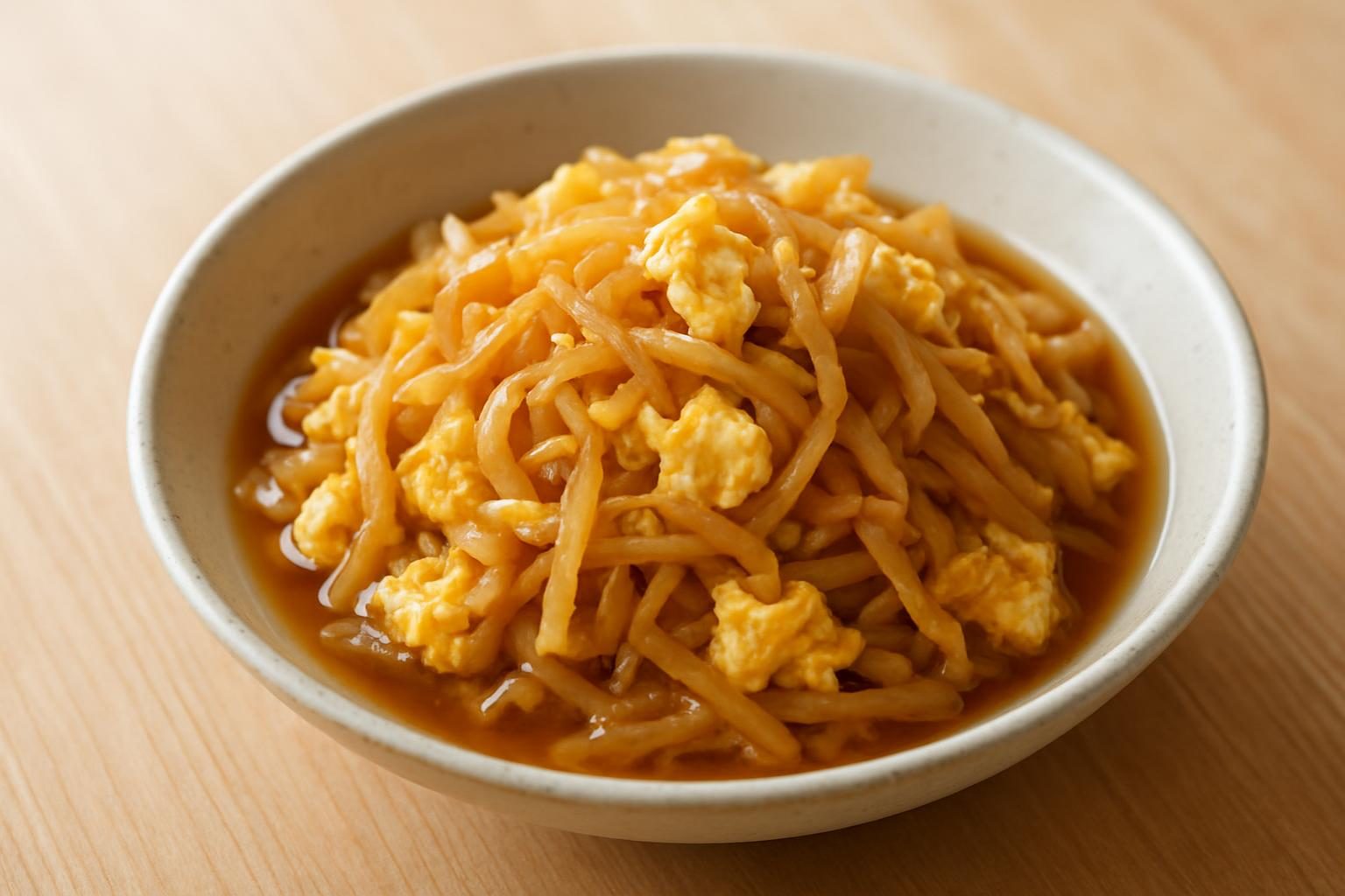 切り干し大根と卵のさっと煮