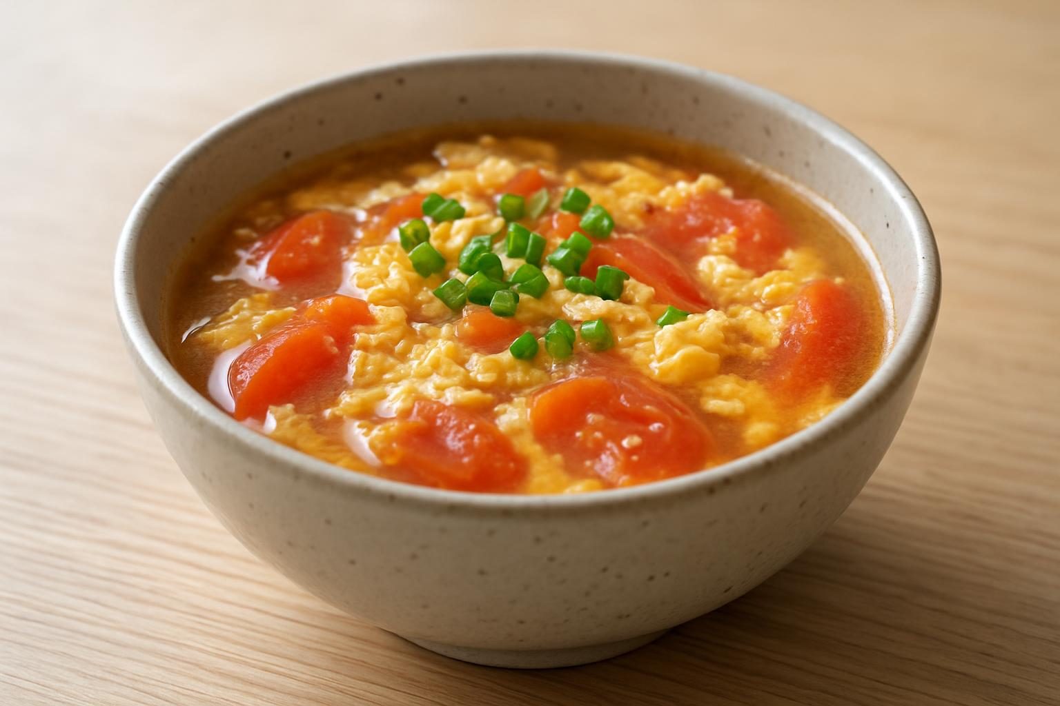 トマトと卵のスープ