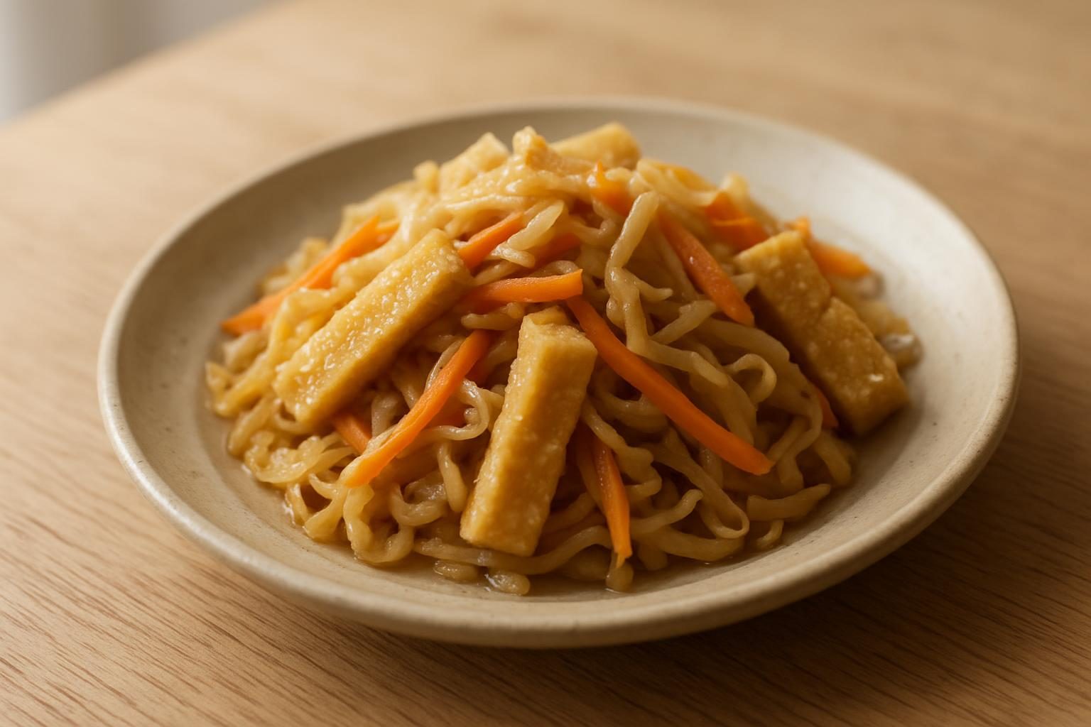切り干し大根と油揚げの煮物