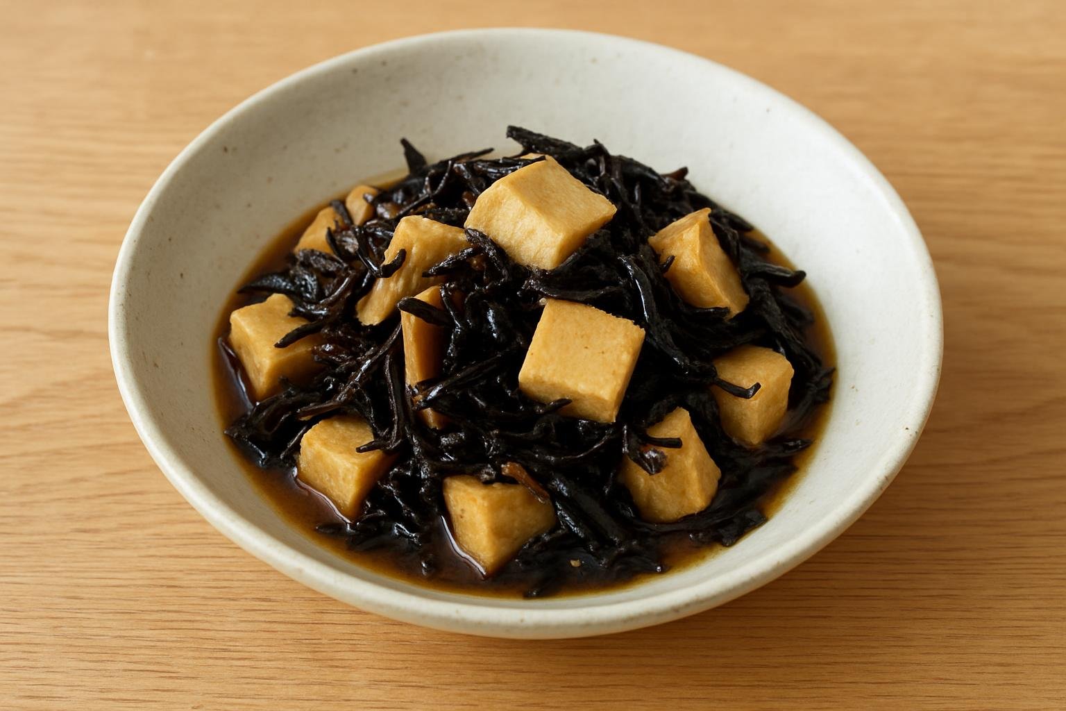 ひじきと高野豆腐のさっと煮
