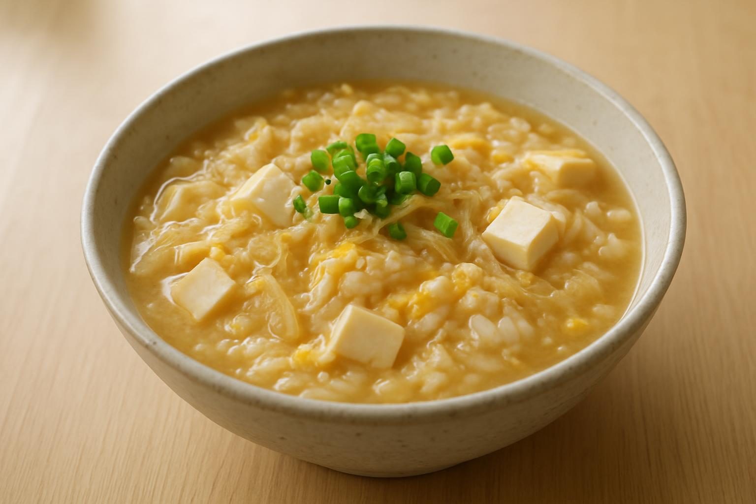 切り干し大根と豆腐の雑炊