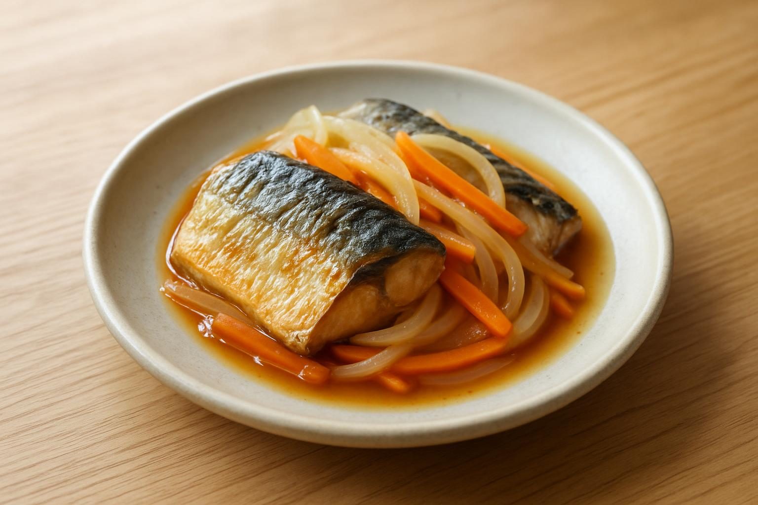 サバと玉ねぎの南蛮漬け