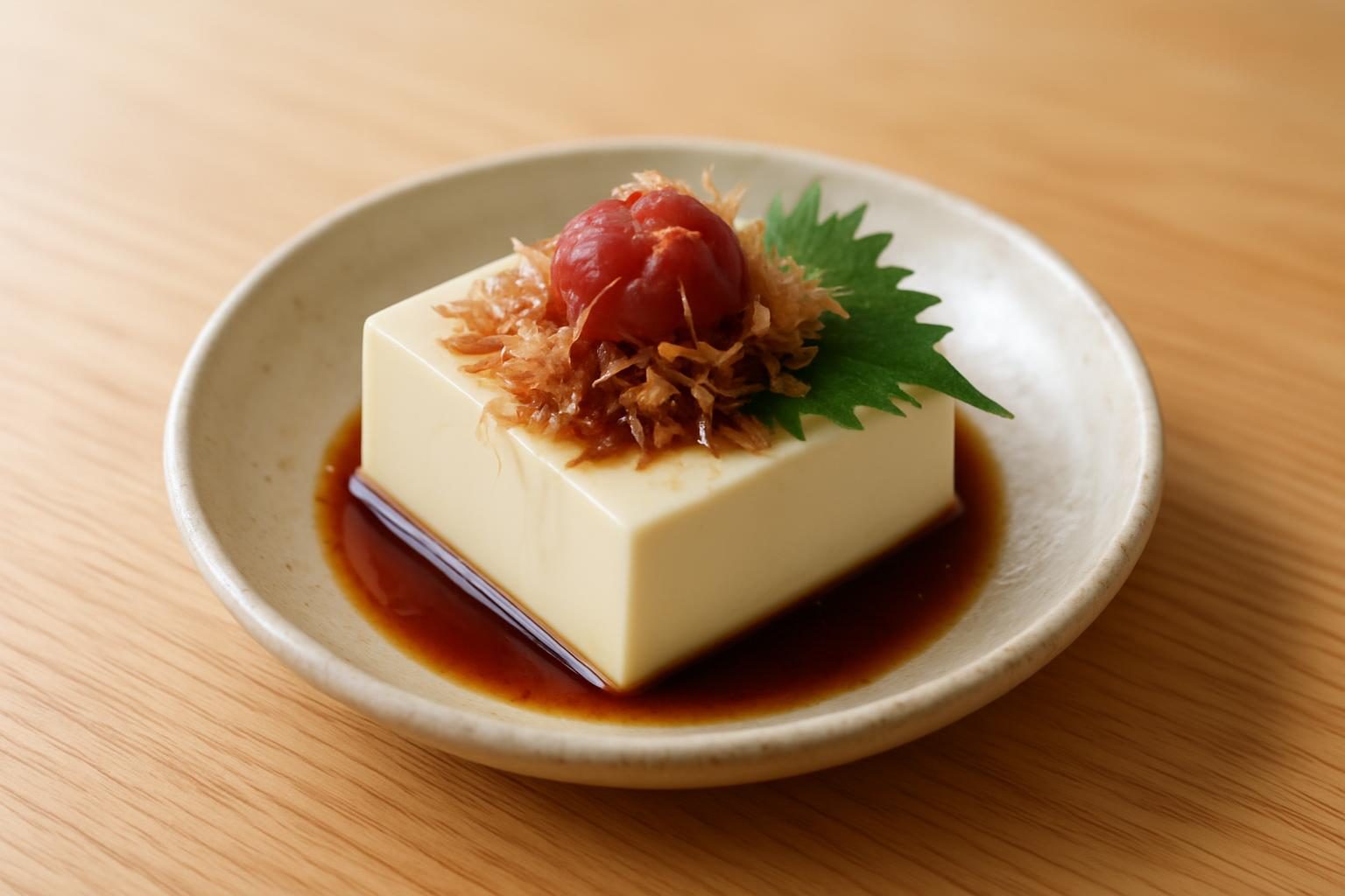 梅おかか冷奴