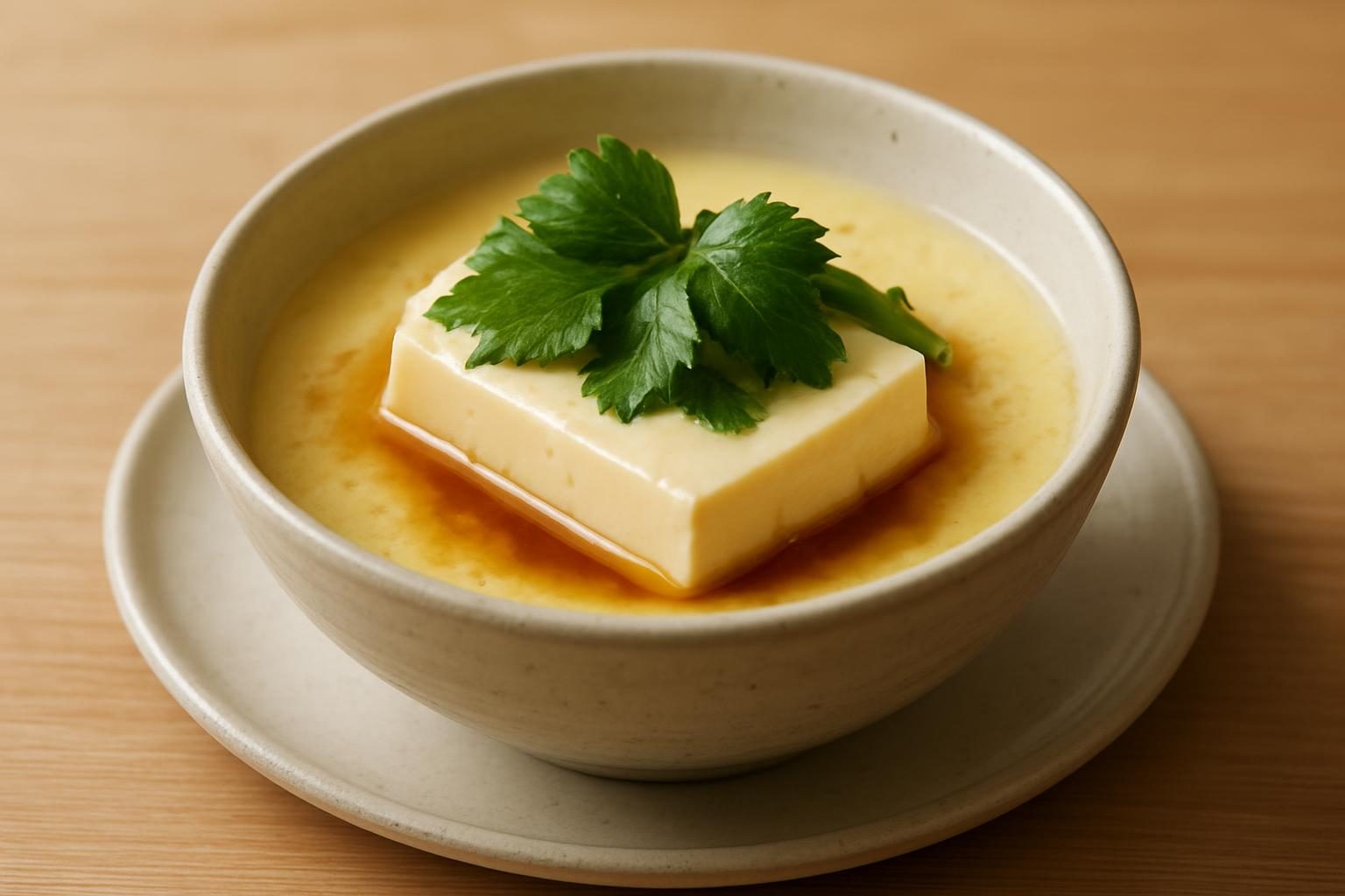 卵と豆腐のふわふわ茶碗蒸し